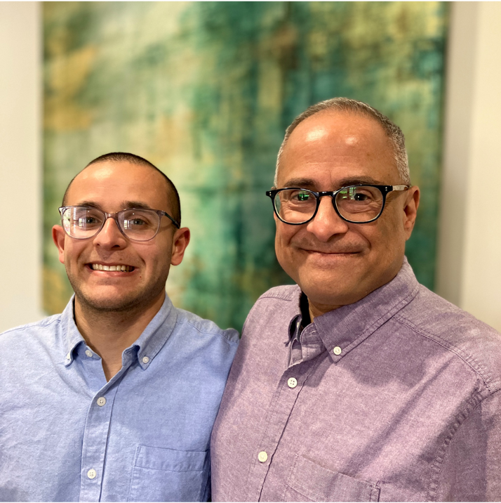 Nicholas and Ray Hemachandra