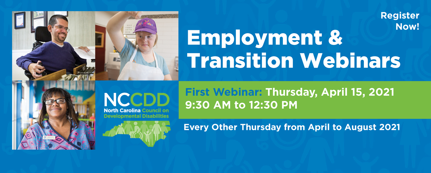 NCCDD EmploymentWebinars