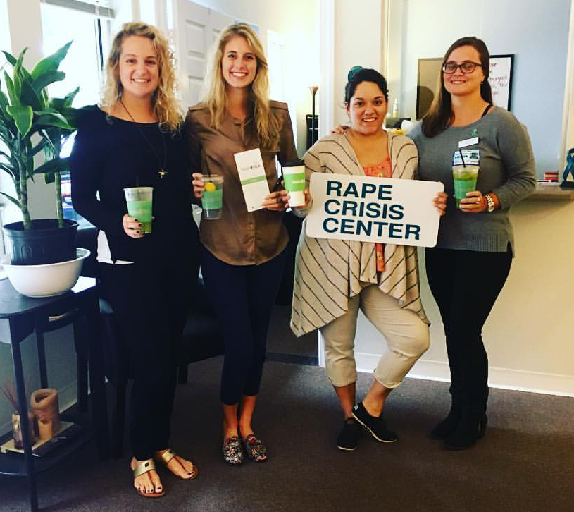 Domestic Violence and Sexual Assault initiatives supports the Rape Crisis Center