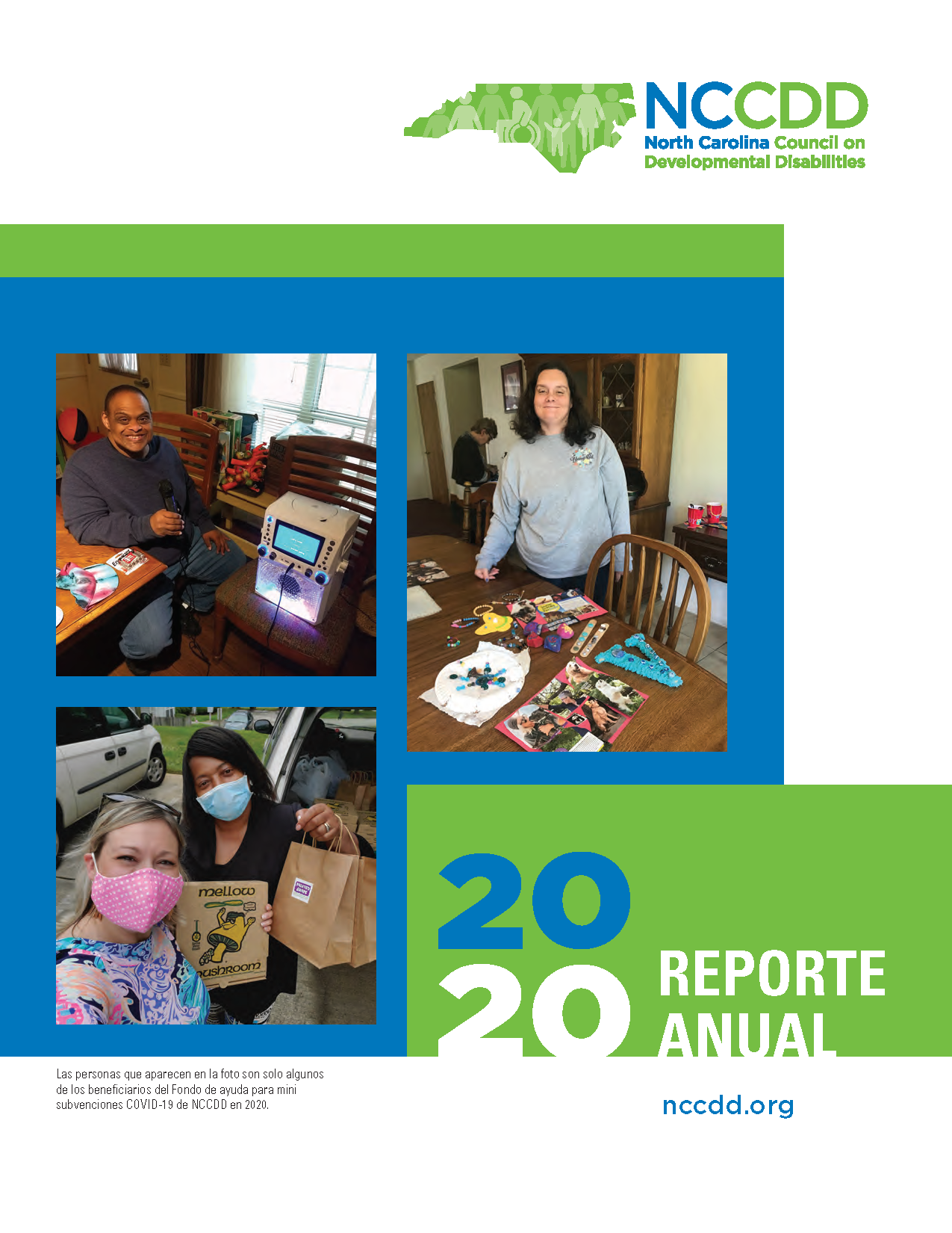 NCCDD Reporte Anual 2020 cover