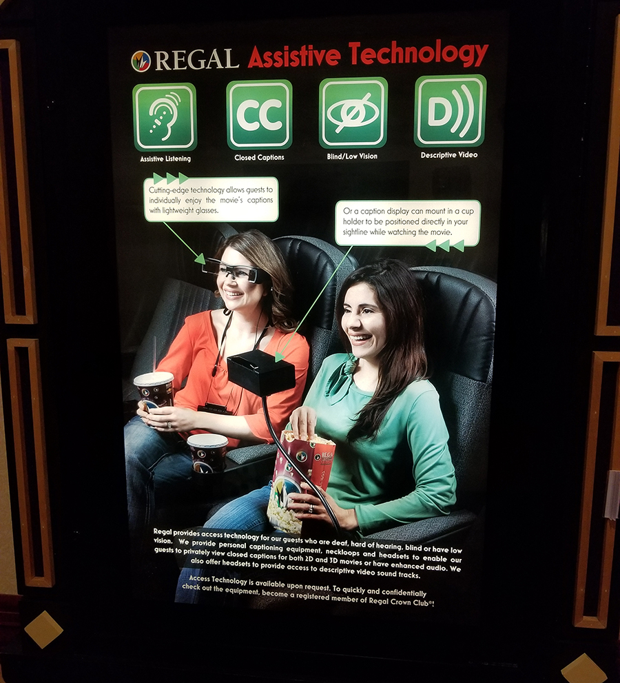 Regal Assistive Technology Sign