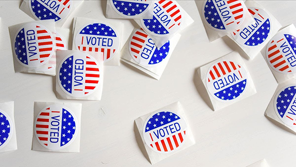 voting stickers