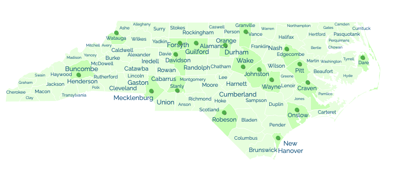 map of council members