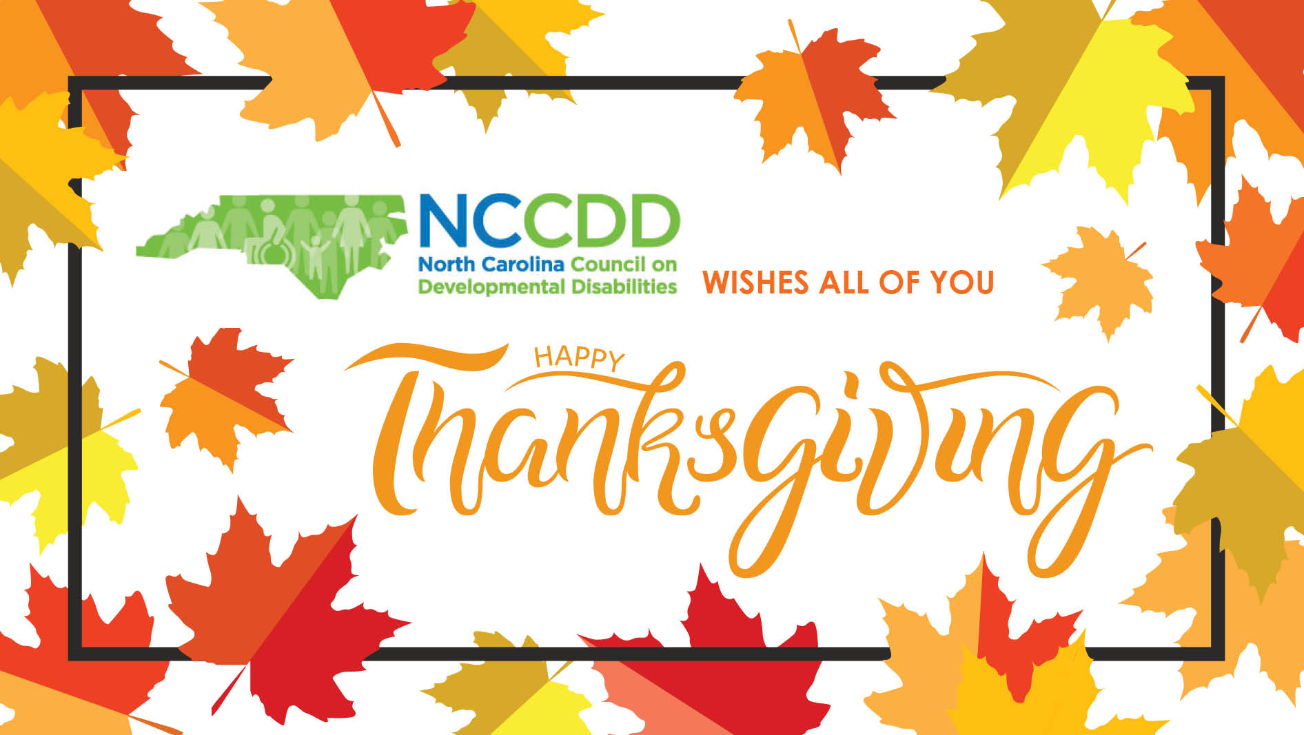 NCCDD Happy Thanksgiving 2018