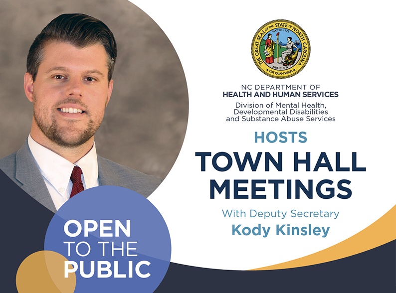 MH/DD/SAS to Host Town Hall Meetings