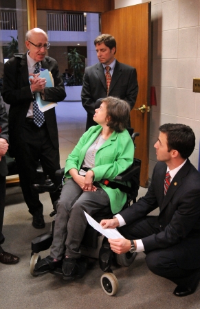 Senators and NCCDD Council members and staff participated in the ABLE Act Conference at the NC General Assembly. 
