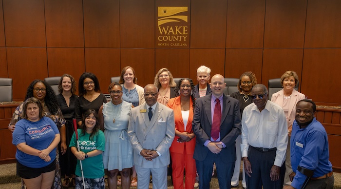 Wake County ADA Proclamation Group Photo